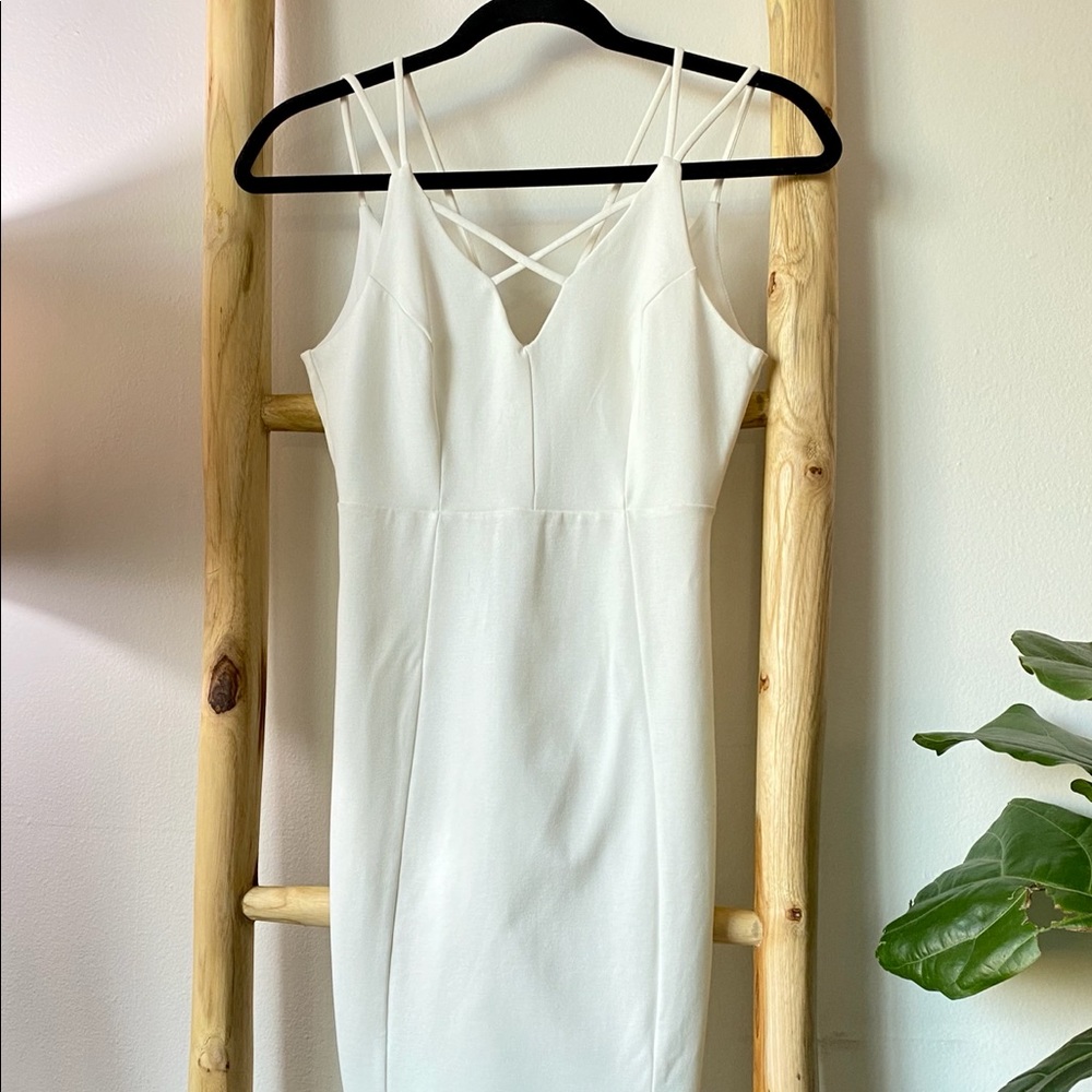 Nordstrom White Bodycon Dress